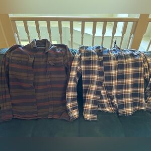 2 Men’s Long Sleeve Shirts size small